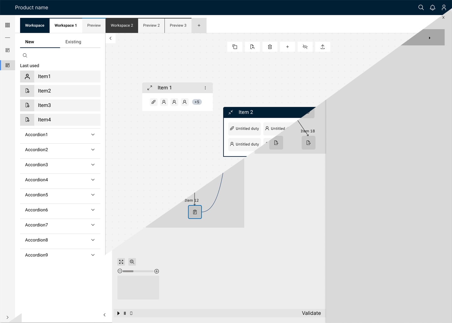 Graphical Designer Interface